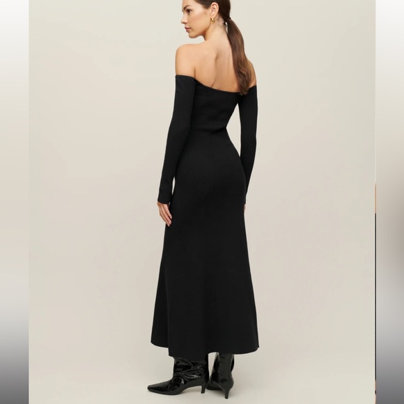 NWT Reformation Symone Cotton Sweater Dress size Large - Picture 4 of 7